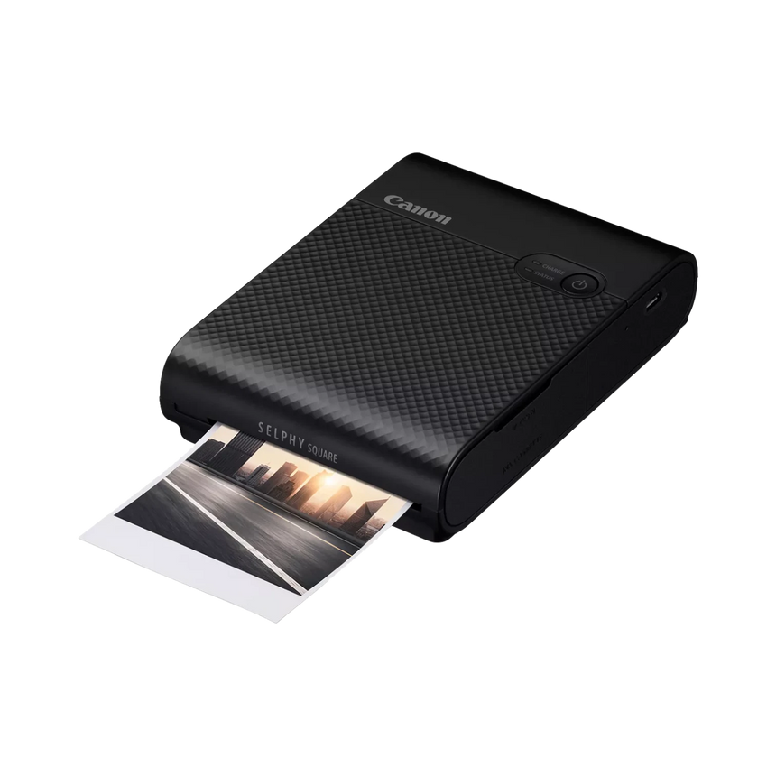Canon SELPHY Square QX10 Compact Photo Printer (Black) — Being Shipped