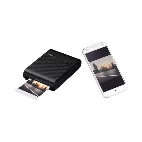 Canon SELPHY Square QX10 Compact Photo Printer (Black) — Being Shipped