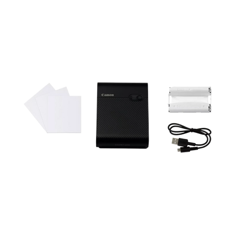 Canon SELPHY Square QX10 Compact Photo Printer (Black) — Being Shipped