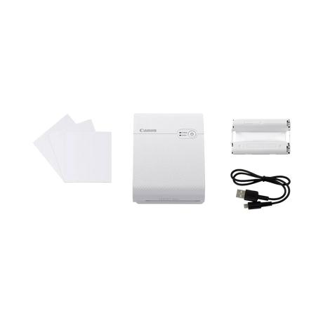 Canon SELPHY Square QX10 Compact Photo Printer (White) — Being Shipped