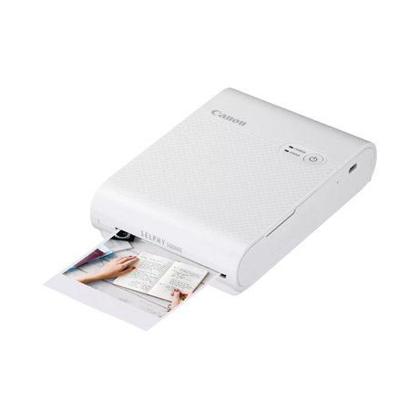 Canon SELPHY Square QX10 Compact Photo Printer (White) — Being Shipped