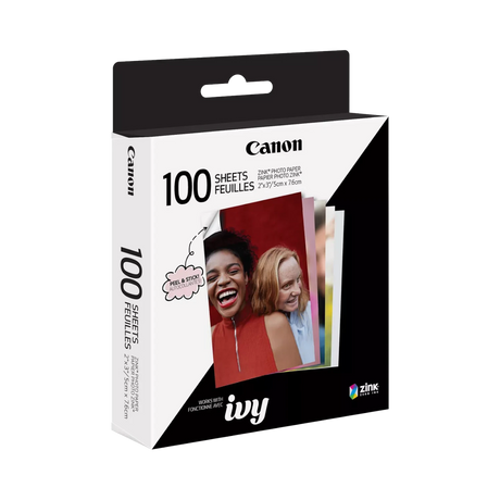 Canon ZINK 2 x 3" Photo Sticker Paper Pack (100 Sheets) — Being Shipped