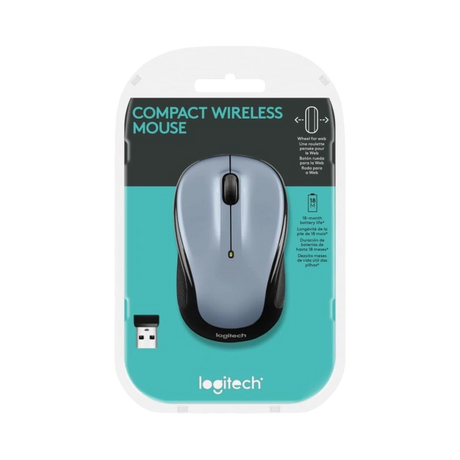 Logitech M325S Compact & Comfortable Wireless Mouse (Silver) — Being Shipped