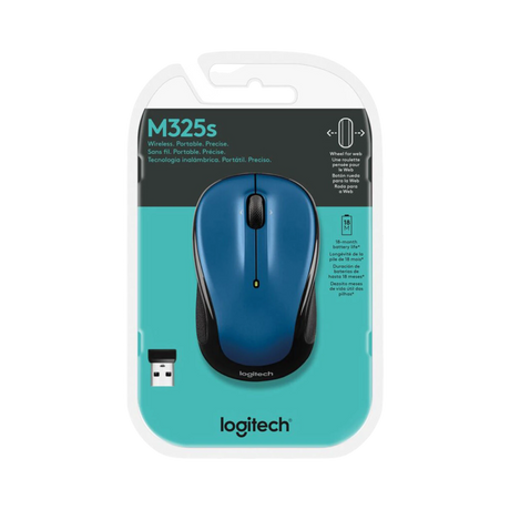 Logitech M325S Wireless Mouse (Blue) — Being Shipped