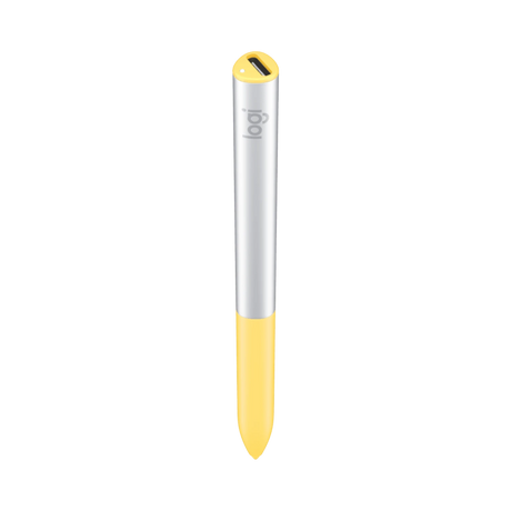 Logitech Pen USI Stylus (Silver & Yellow) — Being Shipped
