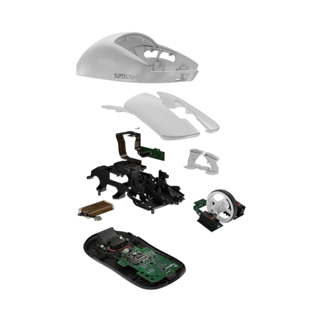 Logitech G PRO X SUPERLIGHT 2 LIGHTSPEED Wireless Gaming Mouse (White) — Being Shipped