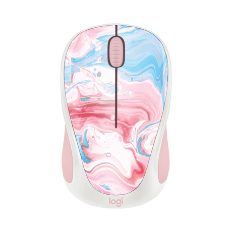 Logitech Design Collection Limited Edition Wireless Mouse (Cotton Candy) — Being Shipped
