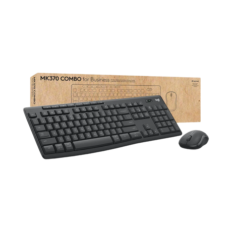 Logitech MK370 Business Wireless Keyboard & Mouse Combo (Graphite) — Being Shipped