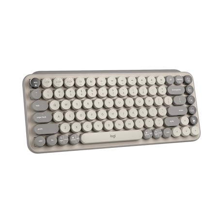 Logitech POP Keys Wireless Bluetooth Mechanical Keyboard (Mist) — Being Shipped