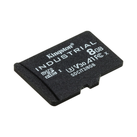 Kingston Industrial 8GB UHS-I microSDHC Memory Card with SD Adapter — Being Shipped