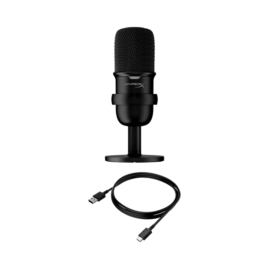 HyperX SoloCast USB Condenser Microphone (Black) — Being Shipped