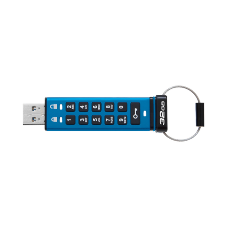 Kingston IronKey Keypad 200 USB-A 3.2 Gen 1 32GB Flash Drive — Being Shipped