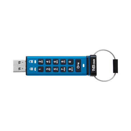 Kingston IronKey Keypad 200 USB-A 3.2 Gen 1 16GB Flash Drive — Being Shipped
