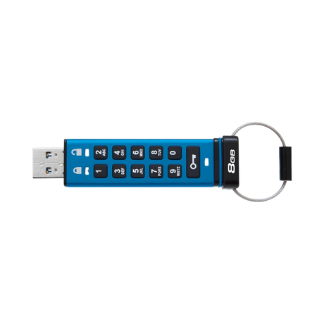 Kingston IronKey Keypad 200 USB-A 3.2 Gen 1 8GB Flash Drive — Being Shipped