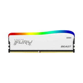 Kingston FURY Beast 8GB DDR4 RGB Special Edition Memory (White) — Being Shipped