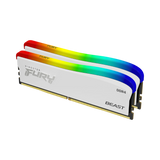 Kingston FURY Beast 16GB DDR4 RGB Special Edition Memory (White, 2 x 8GB) — Being Shipped