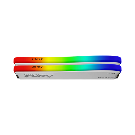 Kingston FURY Beast 16GB DDR4 RGB Special Edition Memory (White, 2 x 8GB) — Being Shipped