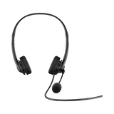 HP Stereo USB Noise-Cancelling Mic Headset (Black) — Being Shipped