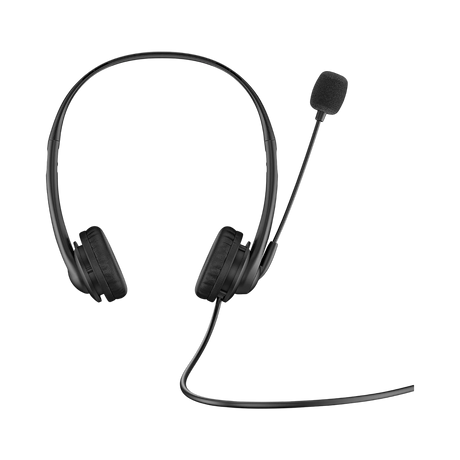 HP Stereo USB Noise-Cancelling Mic Headset (Black) — Being Shipped