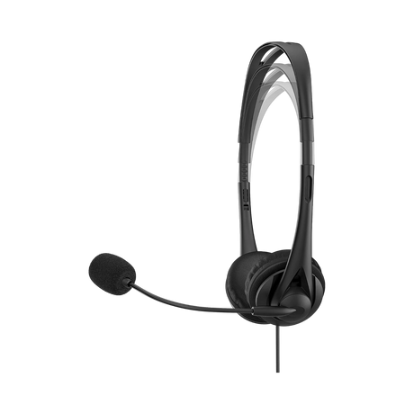 HP Stereo USB Noise-Cancelling Mic Headset (Black) — Being Shipped