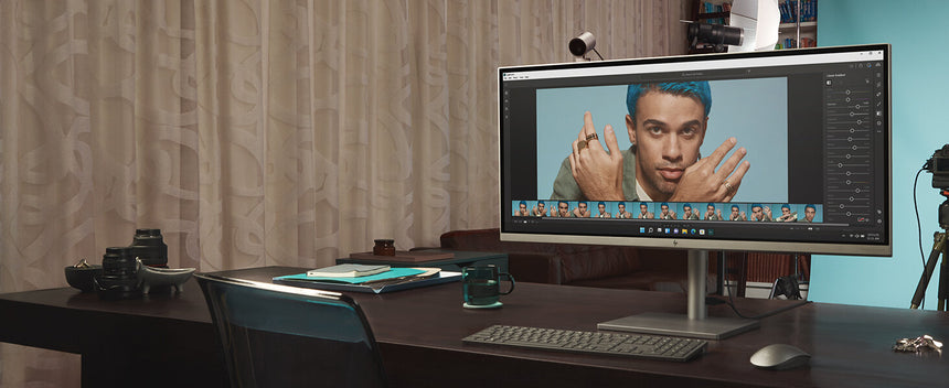 HP 34" ENVY 34-c0010 All-in-One Desktop Computer Intel Core i7-11700, 32GB RAM, 512GB SSD — Being Shipped