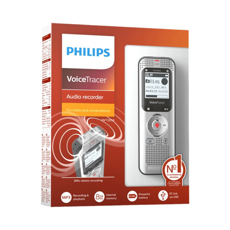 Philips DVT2050 VoiceTracer Audio Recorder — Being Shipped