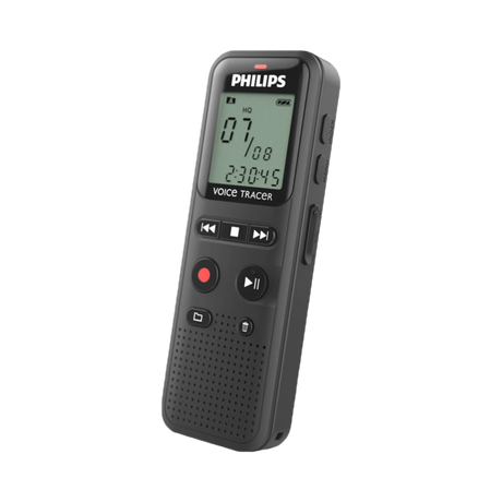Philips VoiceTracer Digital Voice Recorder 8 GB DVT1160 (Black) — Being Shipped