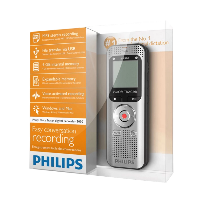 Philips Voice Tracer 2000 Stereo Digital Recorder — Being Shipped