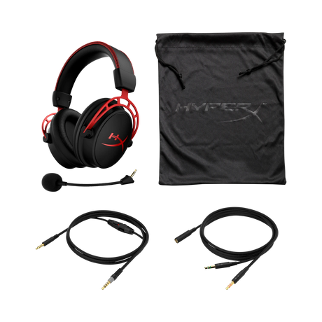 HyperX Cloud Alpha Gaming Headset (Black/Red) — Being Shipped