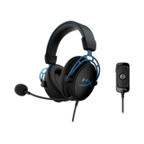 HyperX Cloud Alpha S Wired Gaming Headset (Black & Blue) — Being Shipped