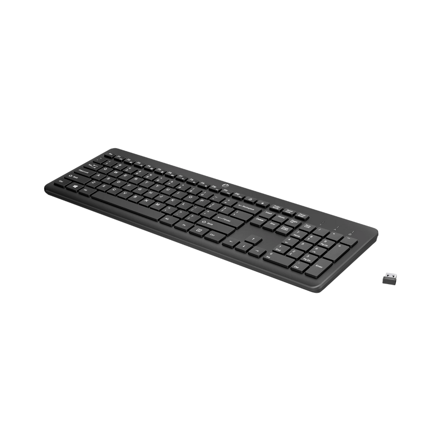 HP 230 Quiet Wireless Keyboard (Black) — Being Shipped