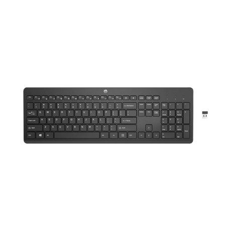 HP 230 Quiet Wireless Keyboard (Black) — Being Shipped