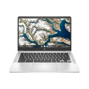 HP Chromebook 14a 14" Touchscreen Laptop, Intel Celeron N4120, 4GB RAM, 64GB eMMC (Mineral Silver) — Being Shipped
