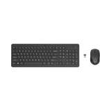 HP 330 Ergonomic 2.4 GHz Wireless Mouse & Keyboard Combo (Black) — Being Shipped