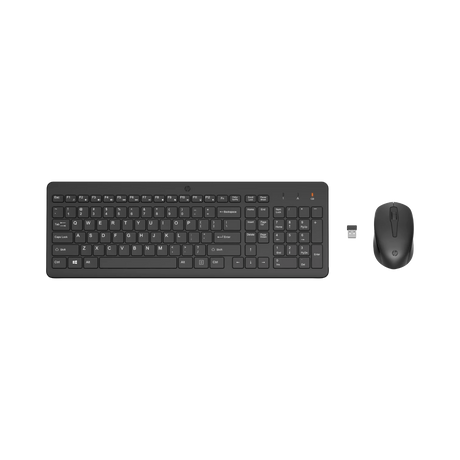 HP 330 Ergonomic 2.4 GHz Wireless Mouse & Keyboard Combo (Black) — Being Shipped