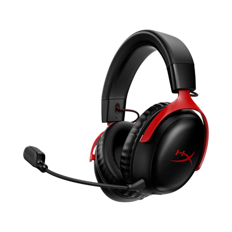 HyperX Cloud III Wireless Gaming Headset (Black/Red) — Being Shipped