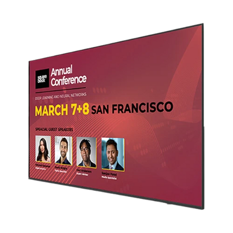 Sharp AQUOS 86" 4K HDR Commercial Display — Being Shipped