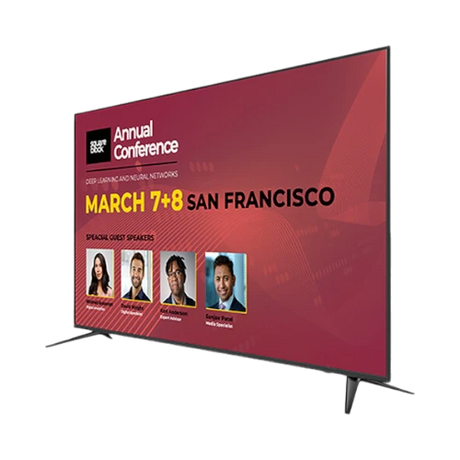 Sharp AQUOS 75" 4K HDR Commercial Display — Being Shipped