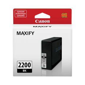 Canon PGI-2200 Black Pigment Ink Cartridge Standard Yield — Being Shipped