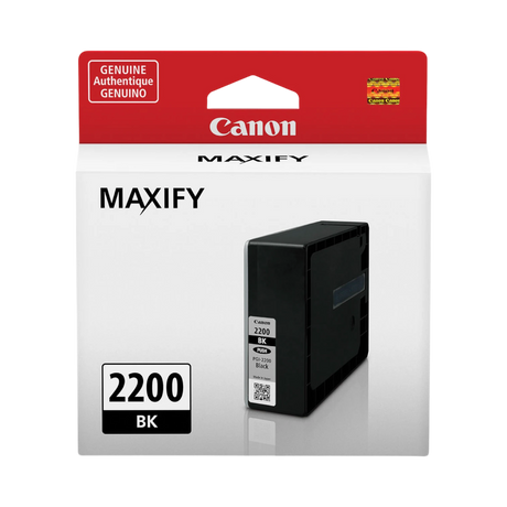 Canon PGI-2200 Black Pigment Ink Cartridge Standard Yield — Being Shipped