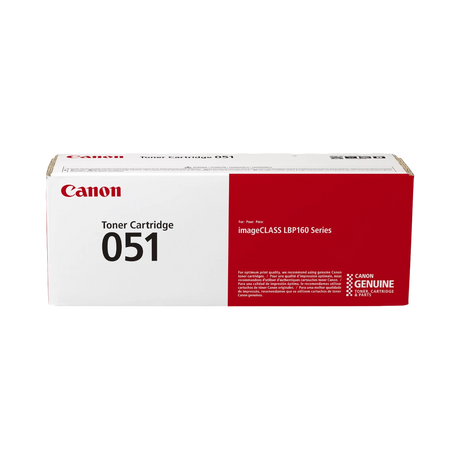 Canon 051 Black Toner Cartridge for imageCLASS Printers — Being Shipped