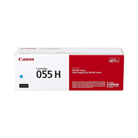 Canon 055 High-Capacity Cyan Toner Cartridge — Being Shipped