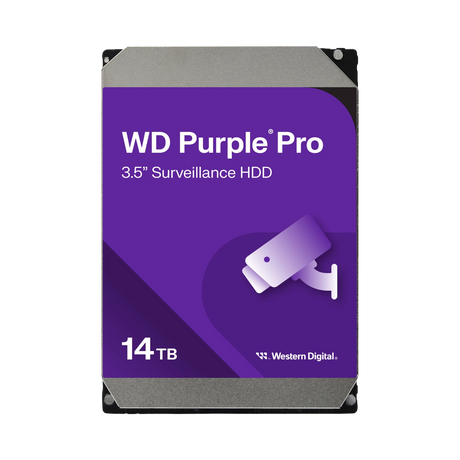 Western Digital Purple Pro 14TB 3.5" 7200RPM Surveillance HDD — Being Shipped