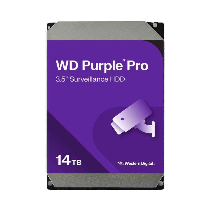 Western Digital Purple Pro 14TB 3.5" 7200RPM Surveillance HDD — Being Shipped