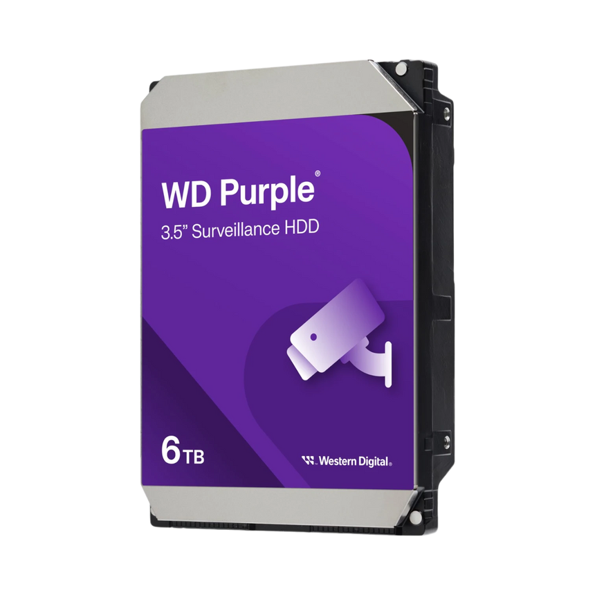 Western Digital Purple 6TB 3.5" SATA III Internal Surveillance Hard Drive — Being Shipped