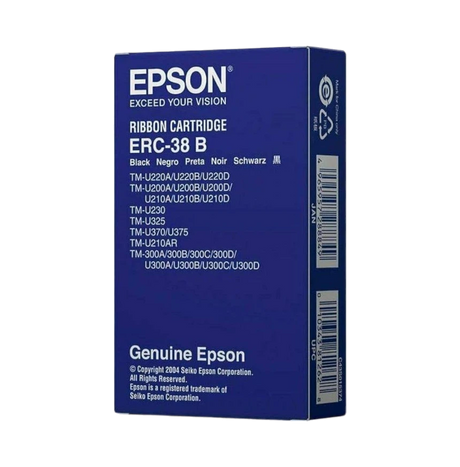 Epson ERC-38B Black Fabric Ribbon — Being Shipped