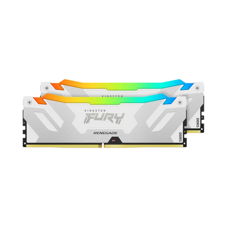 Kingston FURY Renegade Silver/White 32GB DDR5 7200MT/s RGB Memory Kit (2 x 16GB) — Being Shipped