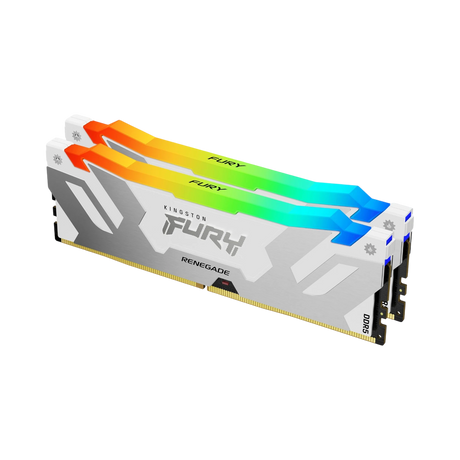 Kingston FURY Renegade Silver/White 32GB DDR5 7200MT/s RGB Memory Kit (2 x 16GB) — Being Shipped