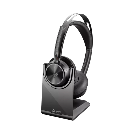 Poly Voyager Focus 2 UC Stereo Bluetooth Headset (Black) — Being Shipped