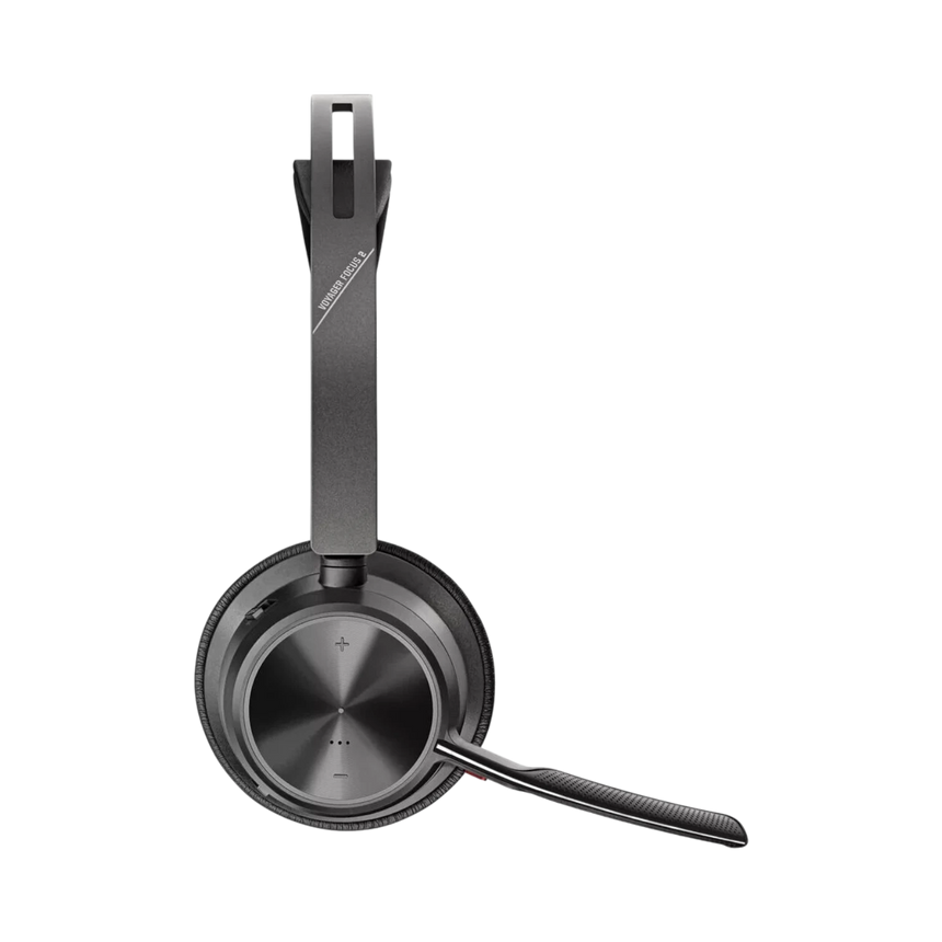Poly Voyager Focus 2 UC Stereo Bluetooth Headset (Black) — Being Shipped